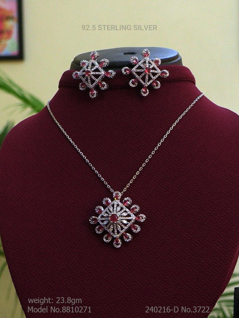 925 Sterling Silver Pendant - Style 3 - Amaara World