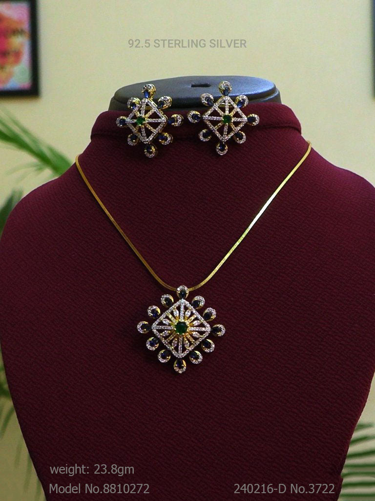 925 Sterling Silver Pendant - Style 4 - Amaara World
