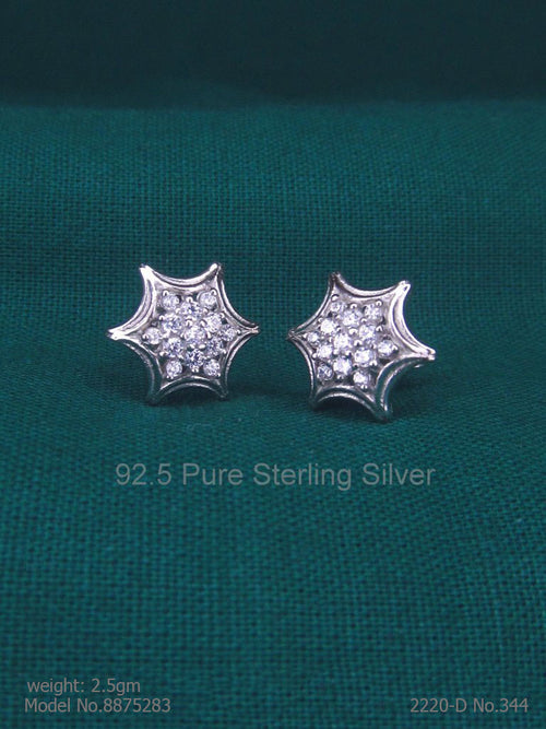 925 Sterling Silver Earrings - Amaara World USA - SKU 8875283