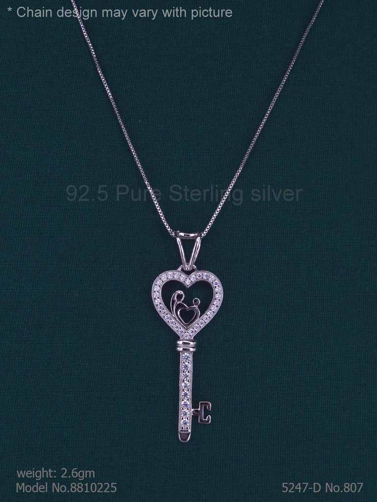 925 Sterling Silver Pendant - Style 2 - Amaara World