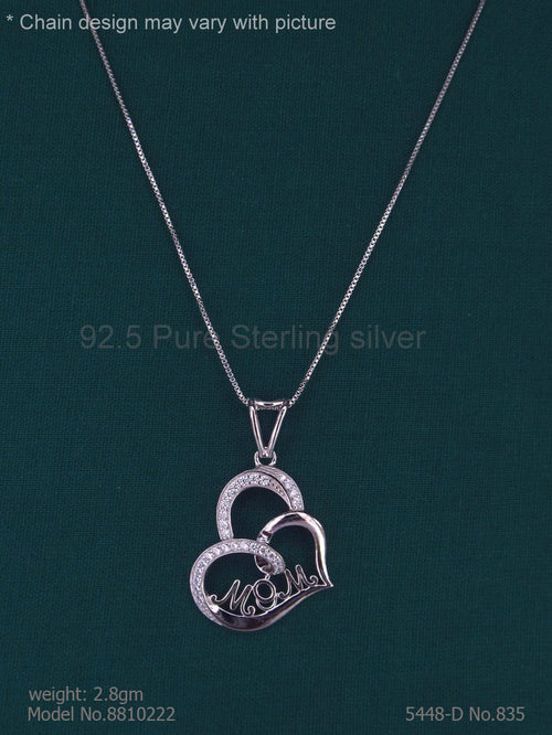925 Sterling Silver Pendant - Style 1 - Amaara World