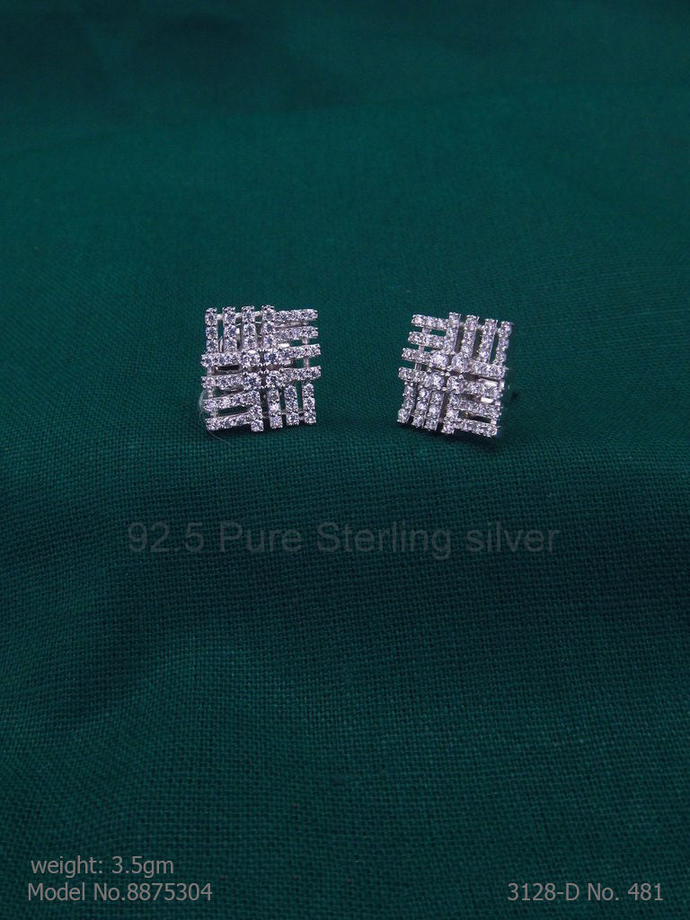 925 Sterling Silver Earrings - Amaara World USA - SKU 8875304