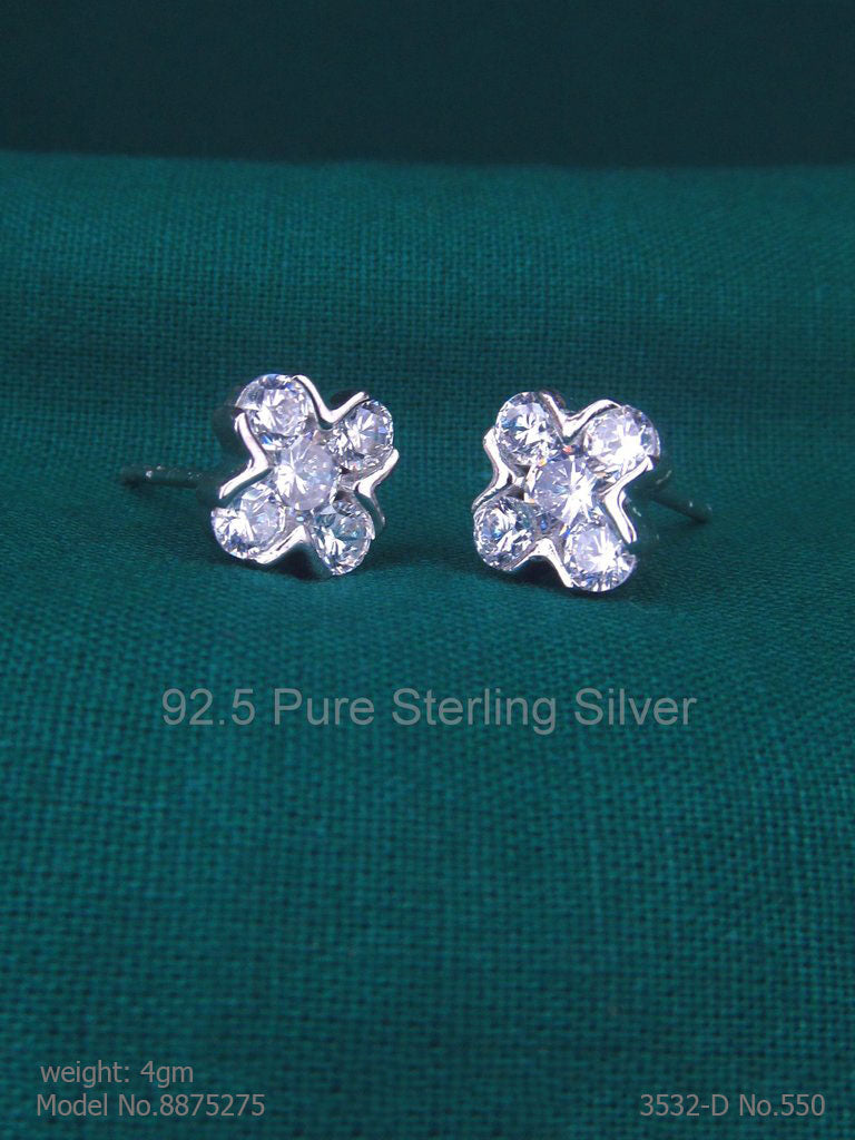 925 Sterling Silver Earrings - Amaara World USA - SKU 8875275