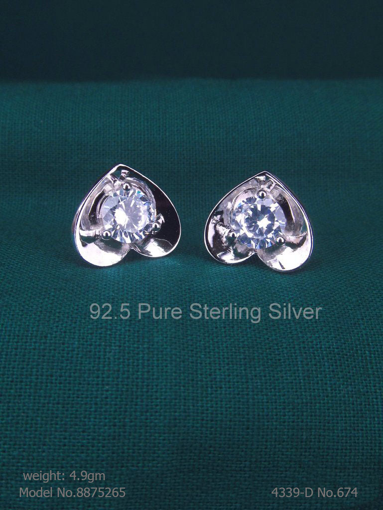 925 Sterling Silver Earrings - Amaara World USA - SKU 8875265