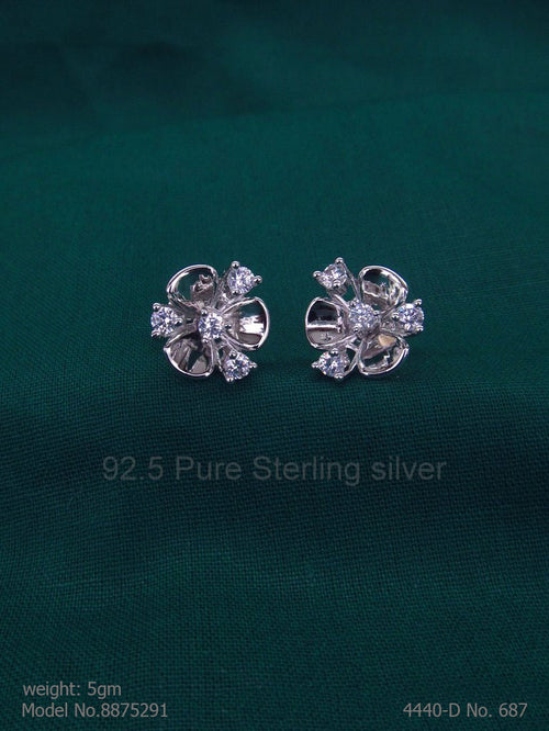 925 Sterling Silver Earrings - Style 2 - Amaara World