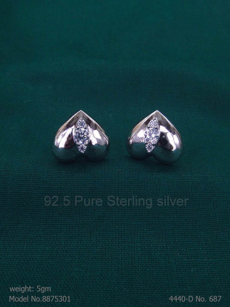 925 Sterling Silver Earrings - Amaara World USA - SKU 8875301