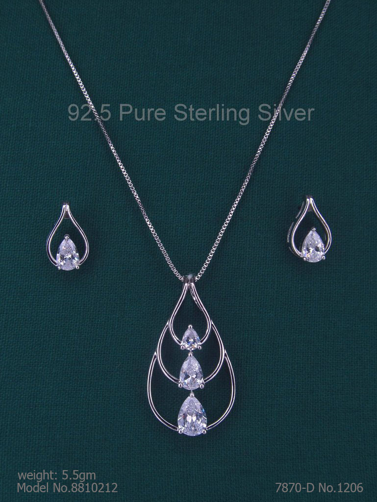 925 Sterling Silver Pendant - Amaara World USA - SKU 8810212