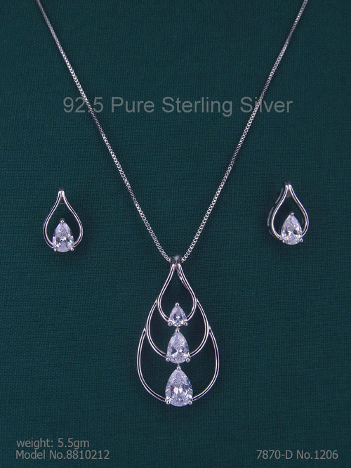 925 Sterling Silver Pendant - Amaara World USA - SKU 8810212