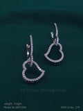 925 Sterling Silver Earrings - Amaara World USA - SKU 8875294