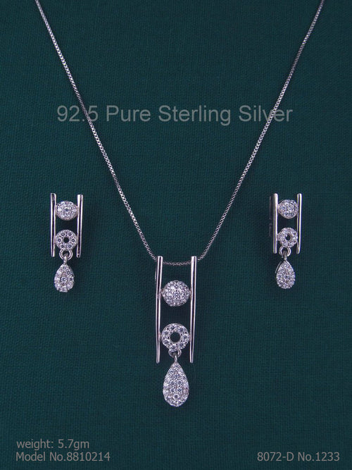 925 Sterling Silver Pendant - Amaara World USA - SKU 8810214