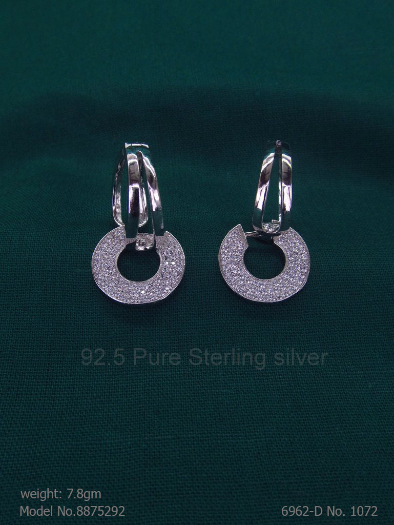 925 Sterling Silver Earrings - Style 2 - Amaara World