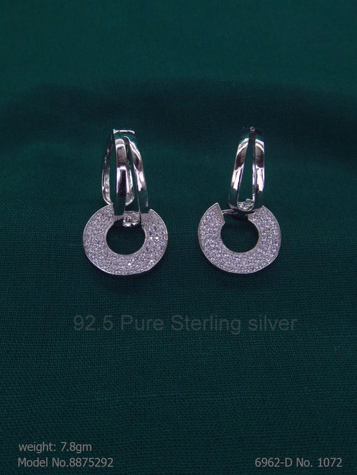 925 Sterling Silver Earrings - Style 2 - Amaara World
