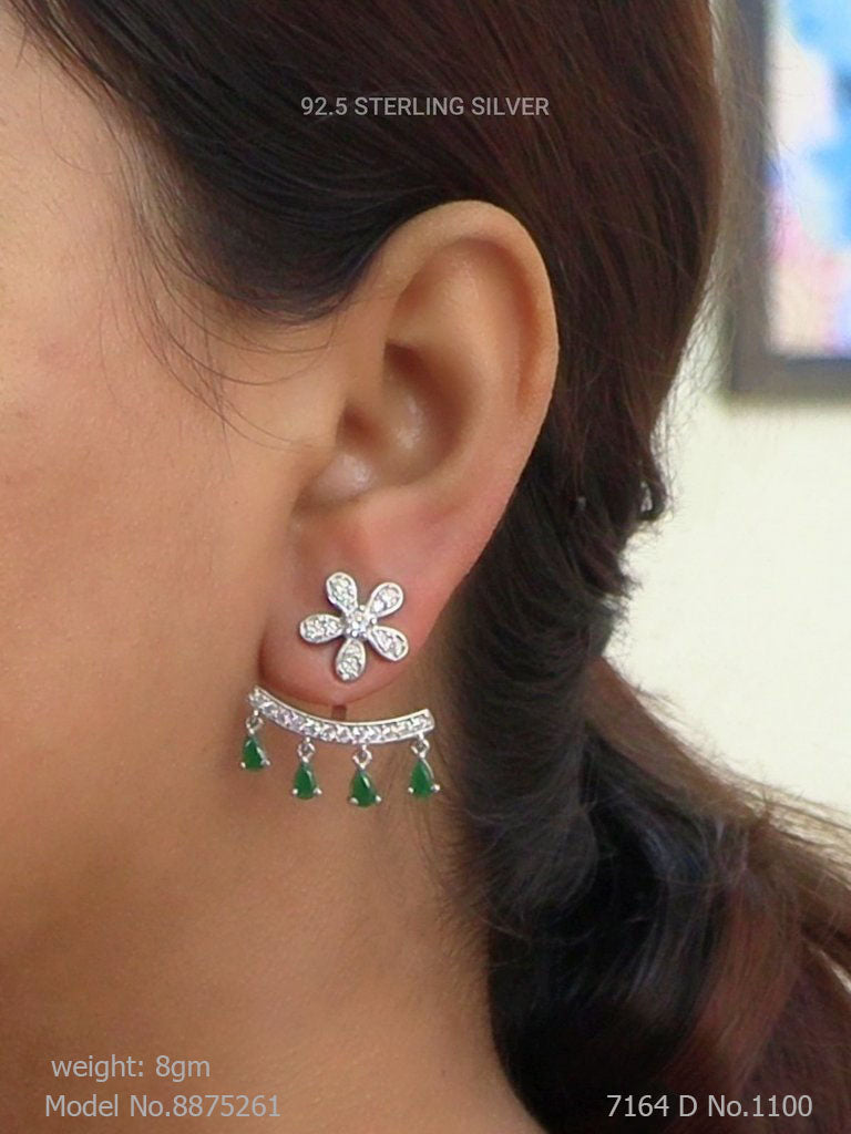 925 Sterling Silver Earrings - Style 3 - Amaara World