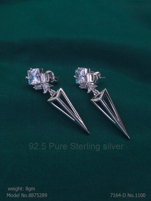 925 Sterling Silver Earrings - Amaara World USA - SKU 8875289