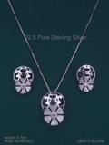 925 Sterling Silver Pendant - Amaara World USA - SKU 8810211