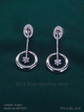 925 Sterling Silver Earrings - Amaara World USA - SKU 8875293