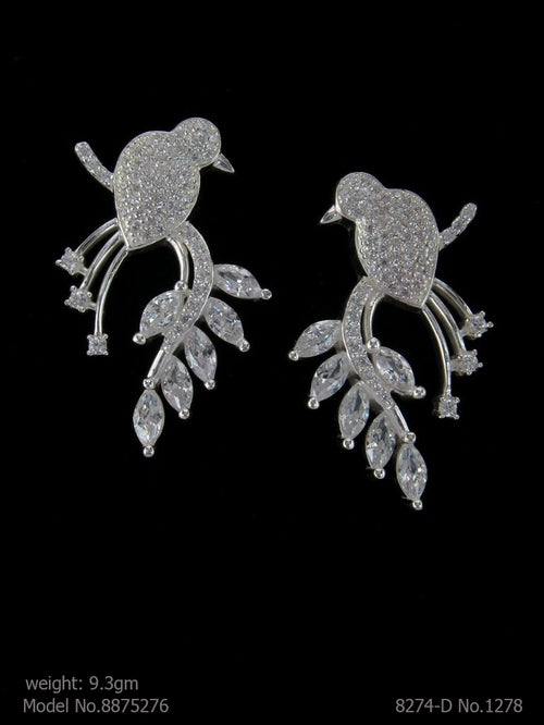 925 Sterling Silver Earrings - Amaara World USA - SKU 8875276