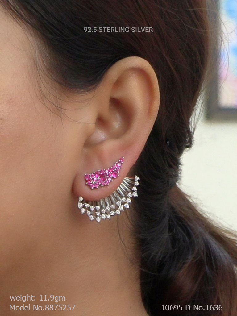 925 Sterling Silver Earrings - Style 2 - Amaara World