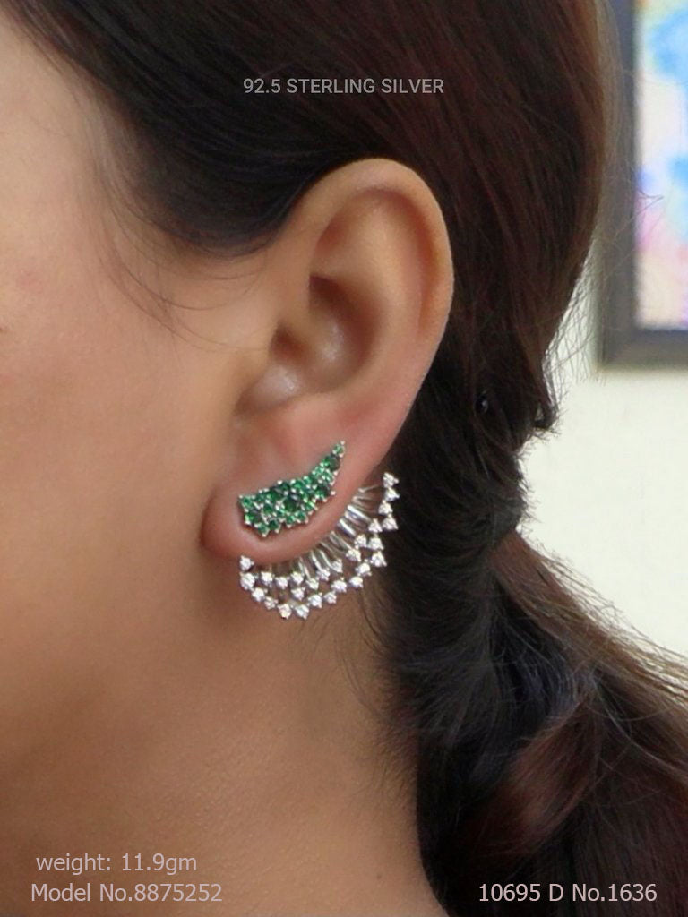 925 Sterling Silver Earrings - Style 3 - Amaara World