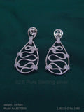 925 Sterling Silver Earrings - Amaara World USA - SKU 8875300