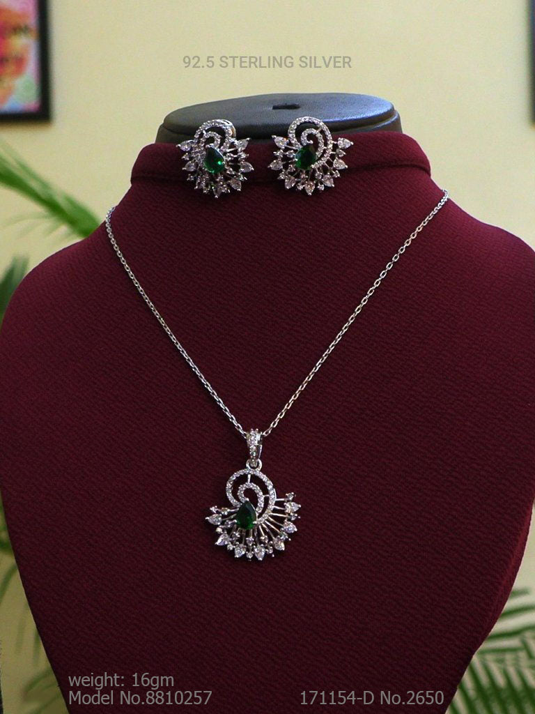 925 Sterling Silver Pendant - Style 3 - Amaara World