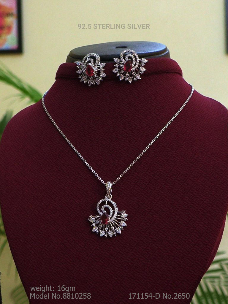 925 Sterling Silver Pendant - Style 4 - Amaara World